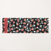 Donuts, Ice Cream, Cupcakes, Dessert, Jouw naam Yogamat (Voorkant (horizontaal))