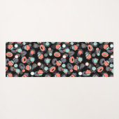 Donuts, ijsroom, cupcakes, dessert, monogram yogamat (Achterkant (horizontaal))