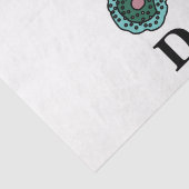 Donuts Ik eet alleen donuts Tissuepapier (Detail)