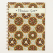 Donuts in kerst geest planner (Voorkant)