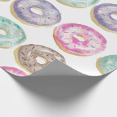 Donuts in waterverf cadeaupapier (Hoek)