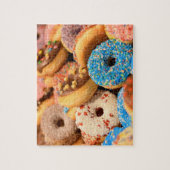 DONUTS JIGSAW PUZZZLE LEGPUZZEL (Verticaal)