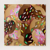 Donuts Jigzaag Puzzle Legpuzzel (Horizontaal)