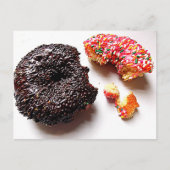 Donuts-kaart Briefkaart (Voorkant)