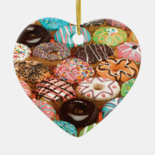 donuts keramisch ornament