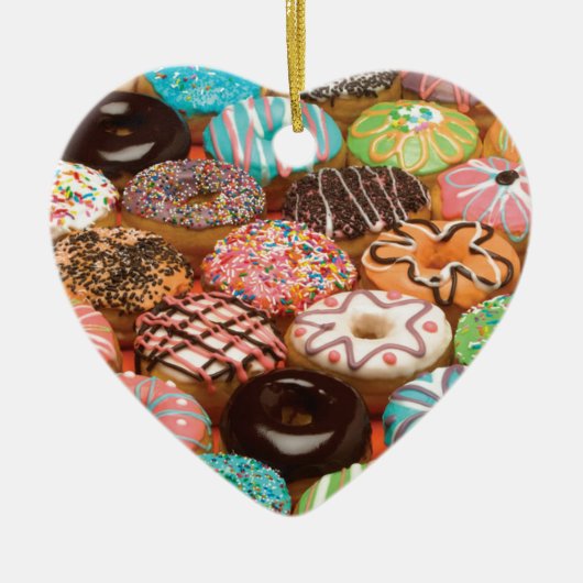 donuts keramisch ornament (Voorkant)