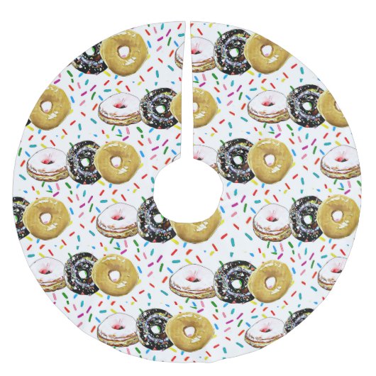 Donuts kerstboomrok kerstboom rok (Voorkant)
