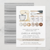 Donuts Kitchen Utensils Boho Vrijgezellenfeest Kaart (Voorkant / Achterkant)