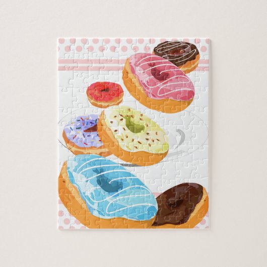 Donuts Legpuzzel (Verticaal)