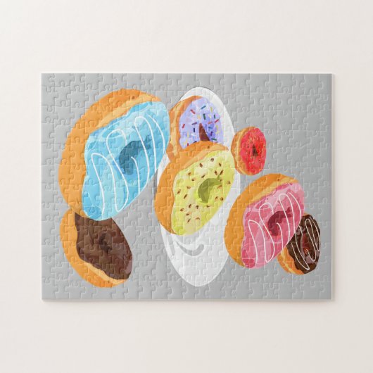 Donuts Legpuzzel (Horizontaal)