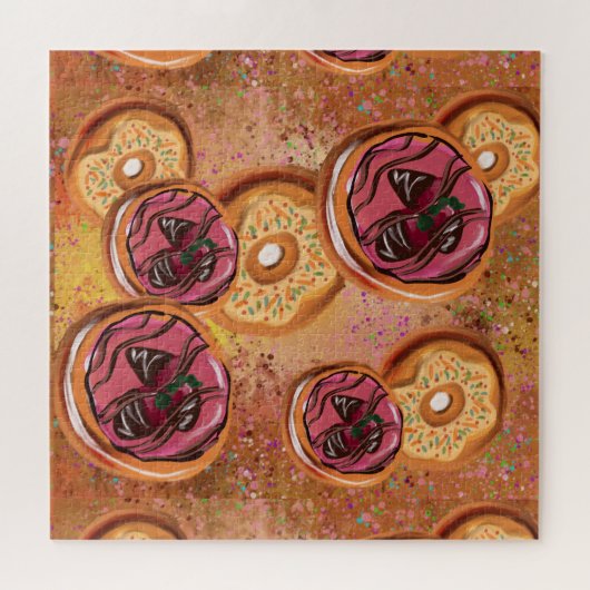 Donuts Legpuzzel (Horizontaal)