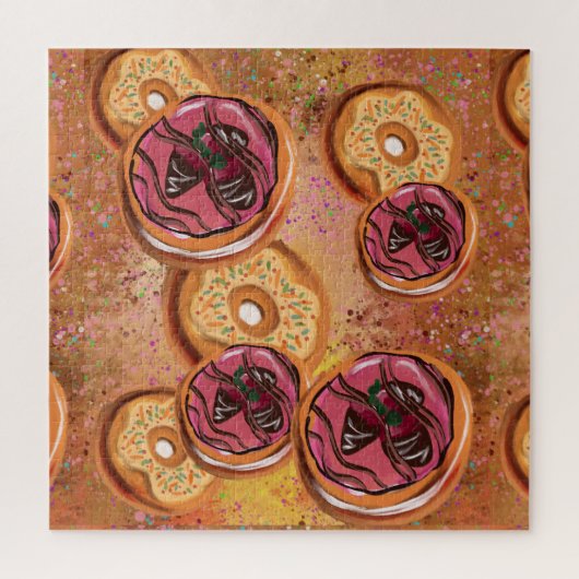 Donuts Legpuzzel (Verticaal)