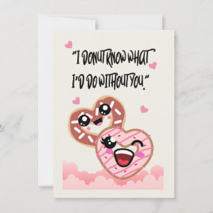 donuts liefde valentijn feestdagenkaart