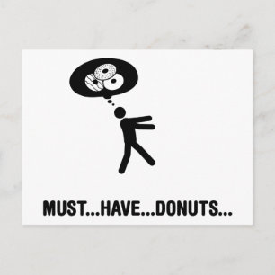 Donuts Lover Briefkaart