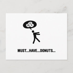 Donuts Lover Briefkaart