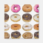 Donuts Lover Fun Doughnuts Magneet (Voorkant)