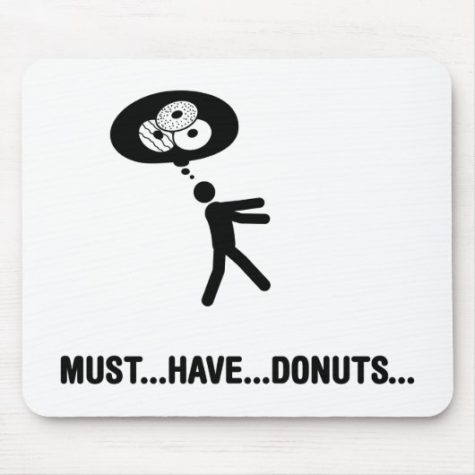 Donuts Lover Muismat (Voorkant)