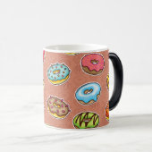 Donuts  magische mok (Voorkant rechts)