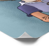 Donuts met sprinkeling poster (Hoek)