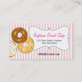 Donuts met Sprinkles, Donut Shop Visitekaartje