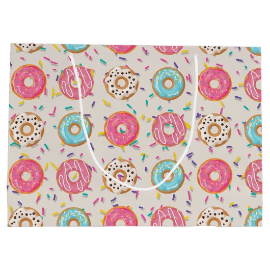 Donuts met Sprinkles Groot Cadeauzakje (Achterkant)