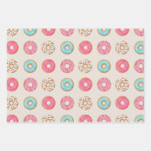 Donuts met Sprinkles Inpakpapier Vel (Voorkant)