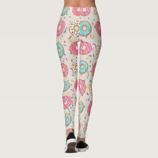 Donuts met Sprinkles Leggings (Achterkant)