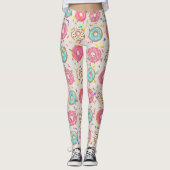 Donuts met Sprinkles Leggings (Voorkant)