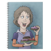 Donuts met sprinkles notitieboek (Voorkant)