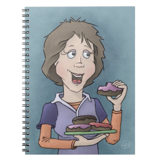 Donuts met sprinkles notitieboek (Voorkant)