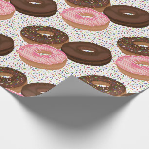 Donuts met Sprinkles Party Cadeaupapier