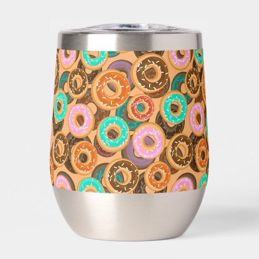 Donuts met sprinkles patroon (Voorkant)