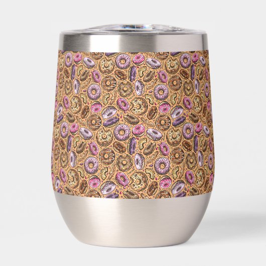 Donuts met sprinkles patroon (Voorkant)