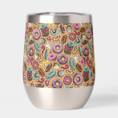 Donuts met sprinkles patroon (Achterkant)