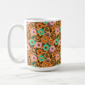 Donuts met sprinkles patroon koffiemok (Links)