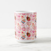 Donuts met Sprinkles Patroon Thermische Wijn Tumbl Koffiemok (Center)