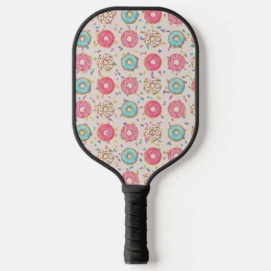 Donuts met Sprinkles Pickleball Paddle (Voorkant)