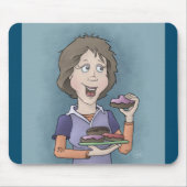 Donuts met sproinkles-muispad muismat (Voorkant)