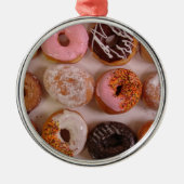 DONUTS! METALEN ORNAMENT (Voorkant)