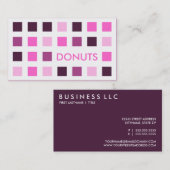 DONUTS (moskeesvierkantjes) Visitekaartje (Voorkant / Achterkant)