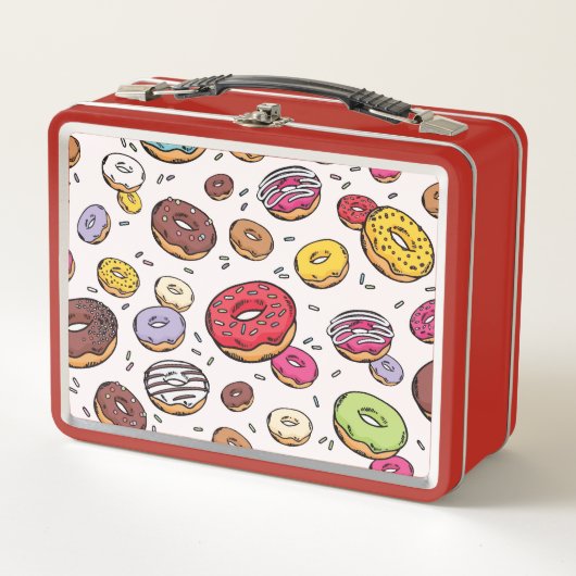 Donuts naadloos patroon (Voorkant)