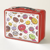 Donuts naadloos patroon (Achterkant)