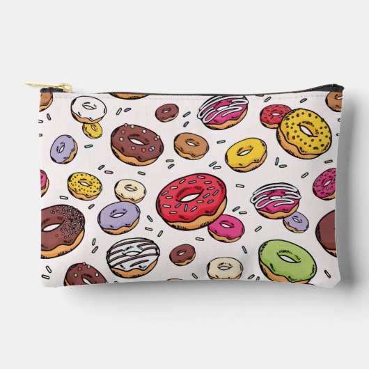 Donuts naadloos patroon etui (Voorkant)