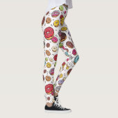 Donuts naadloos patroon leggings (Rechts)