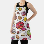 Donuts naadloos patroon schort (Insitu)