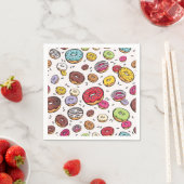 Donuts naadloos patroon servet (Insitu)
