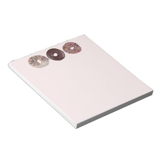 Donuts Notitieblok (Schuin)