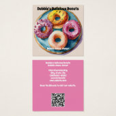 Donuts of Bakkerij Visitekaartje (Voorkant /achterkant)