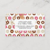 Donuts on Table | Bakery Visitekaartje (Achterkant)