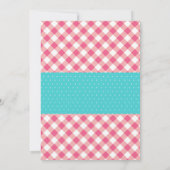 Donuts onthullen uitnodiging voor een feestje (Achterkant)